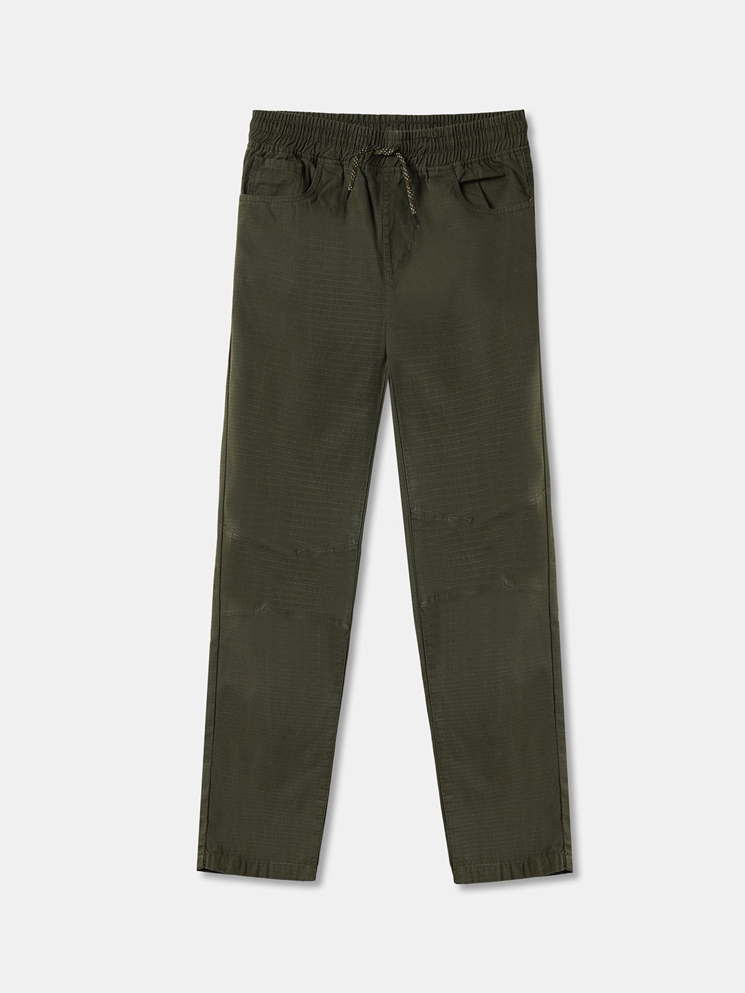 

R&B Boys Olive Green Cotton Trousers