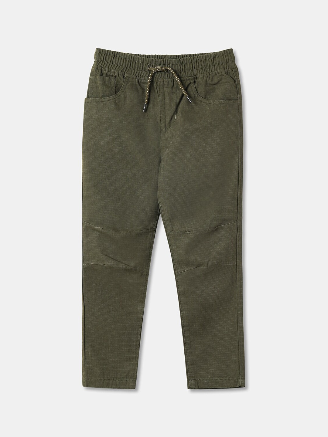 

R&B Boys Olive Green Cotton Trousers