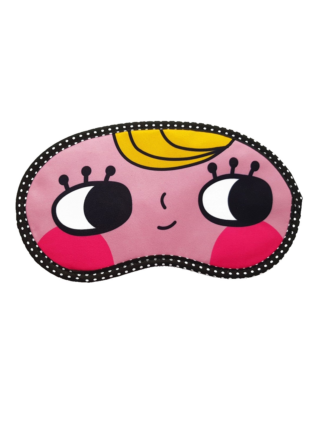 

JENNA Printed Sleeping Eye Shade Mask, Yellow