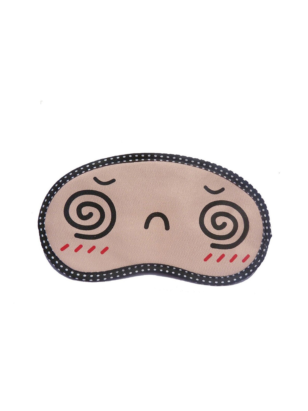 

JENNA Cute Spiral Sleeping Eye Shade Mask, Brown