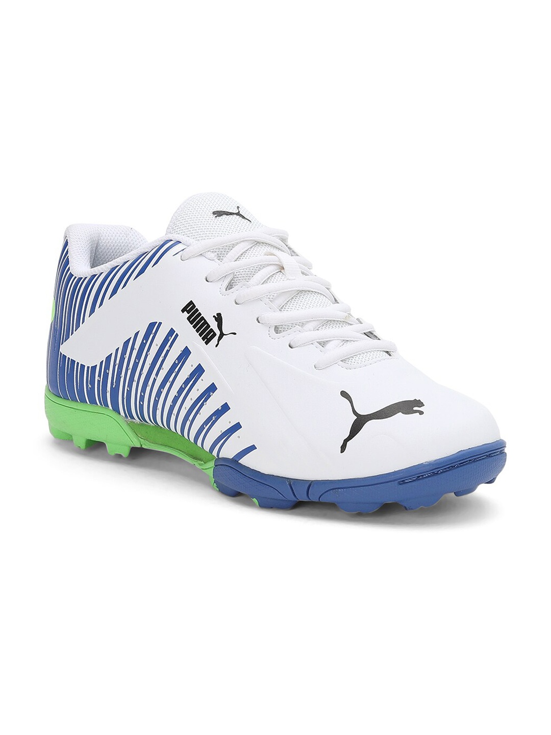 

Puma Kids White EvoSpeed Jr V2 Cricket Youth Shoes