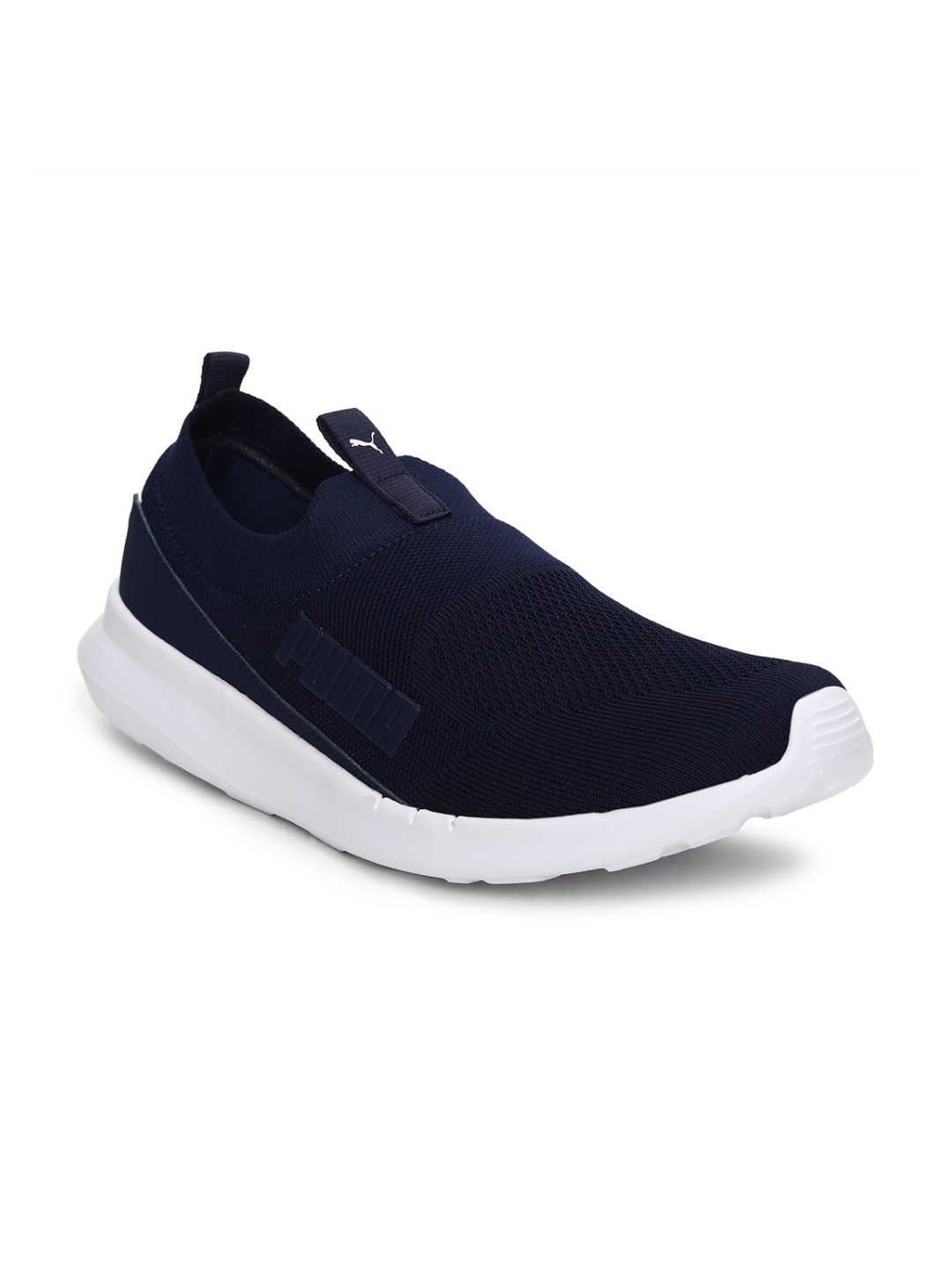 

Puma Men Navy Blue Grand Slip-On Sneakers