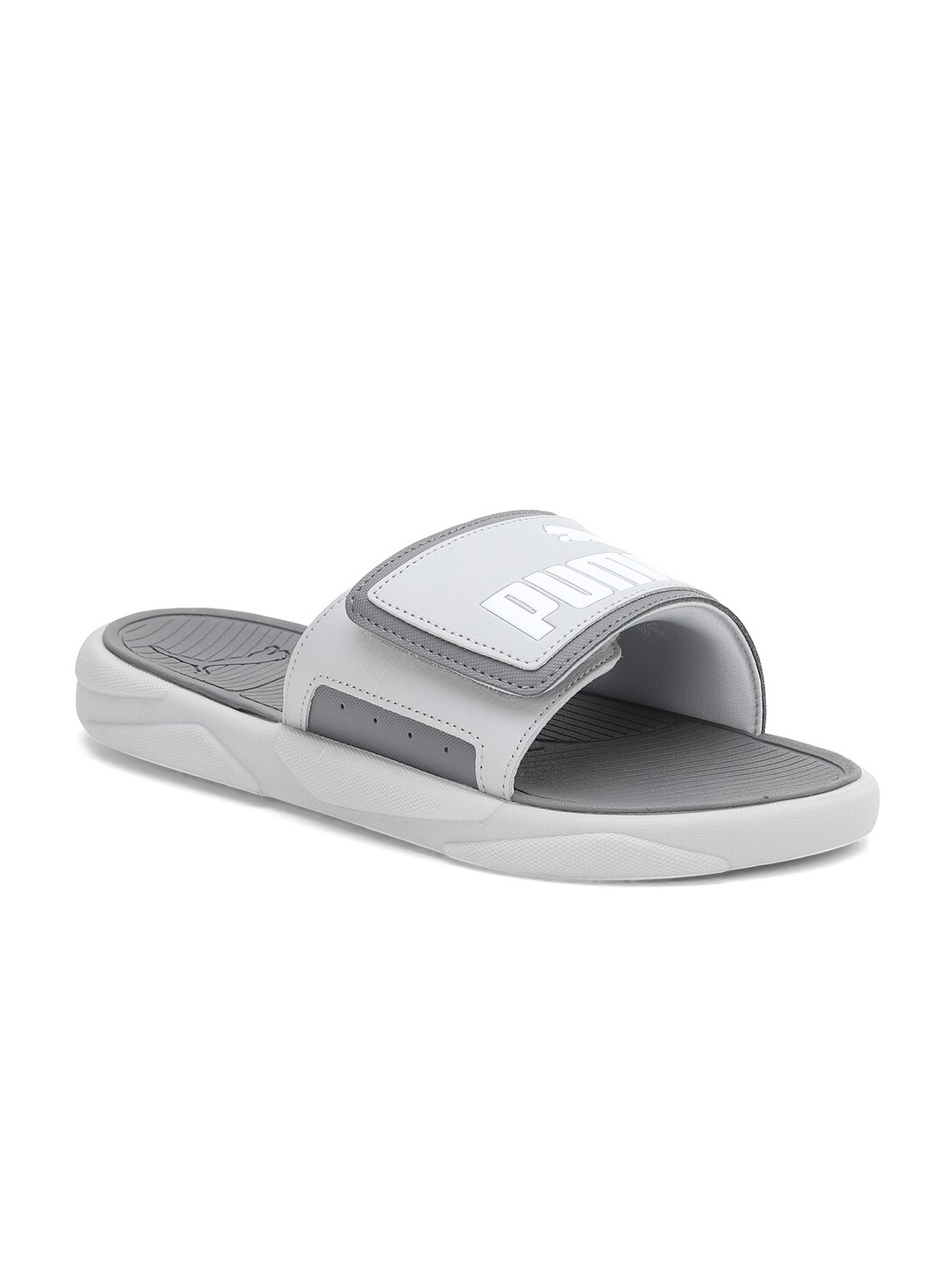 

Puma Unisex Grey Royalcat Comfort Sliders