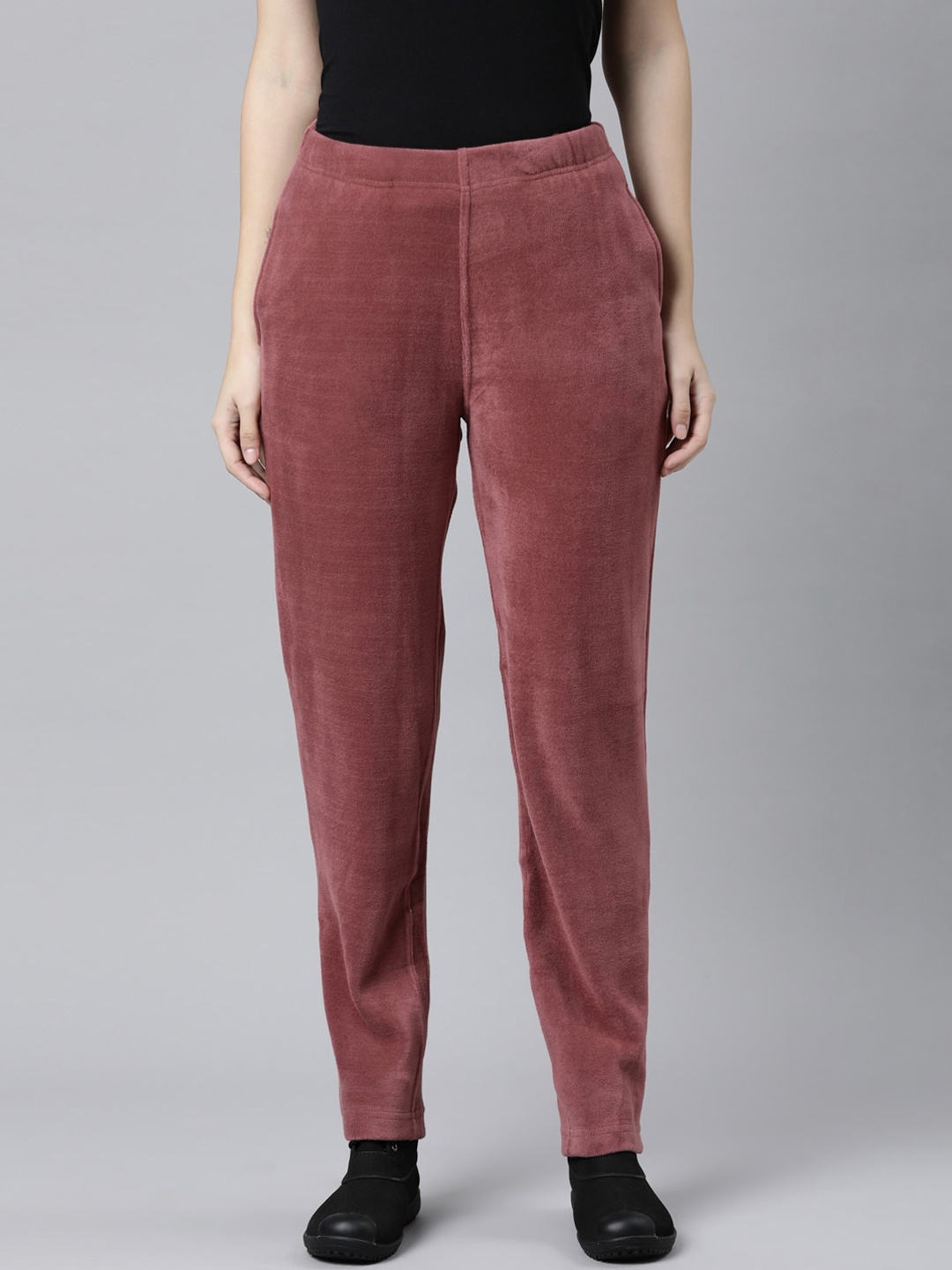

Go Colors Women Relaxed Trousers, Red
