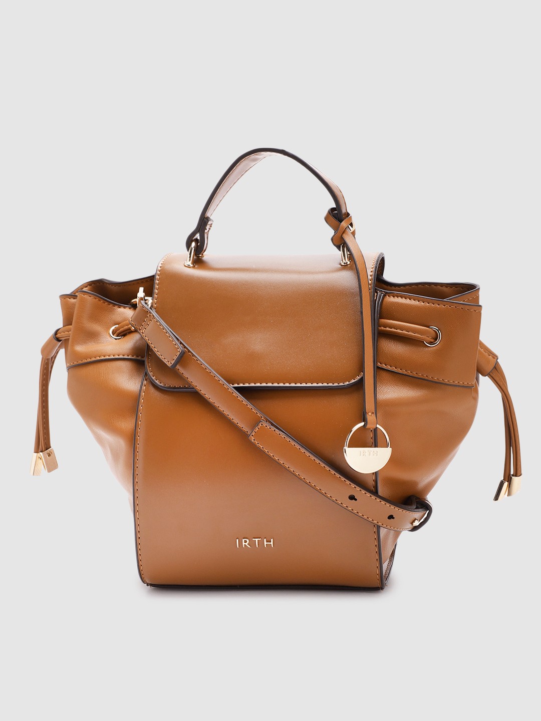 

IRTH Structured Satchel Tan Handheld