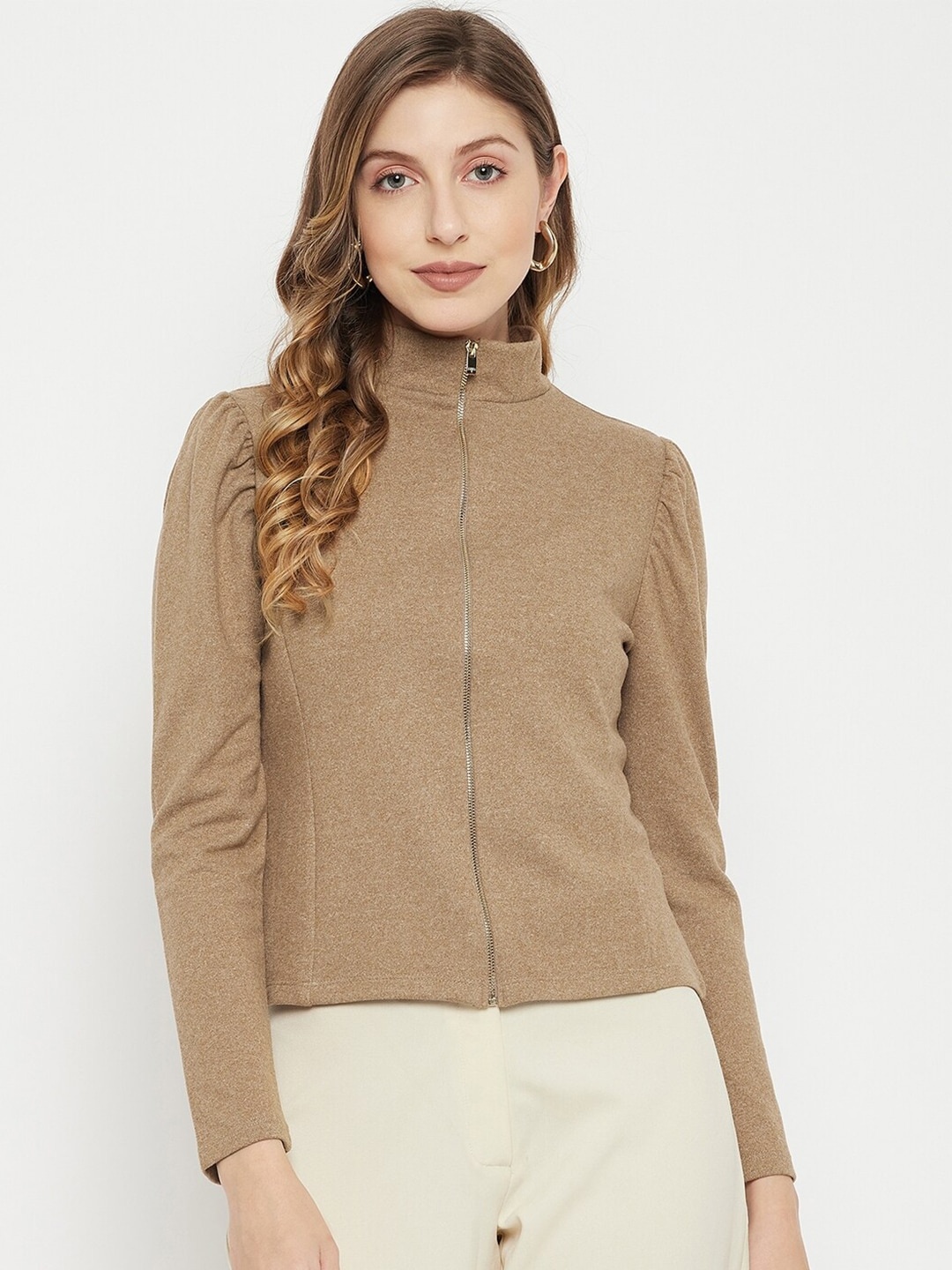 

Madame Women Beige Casual Top