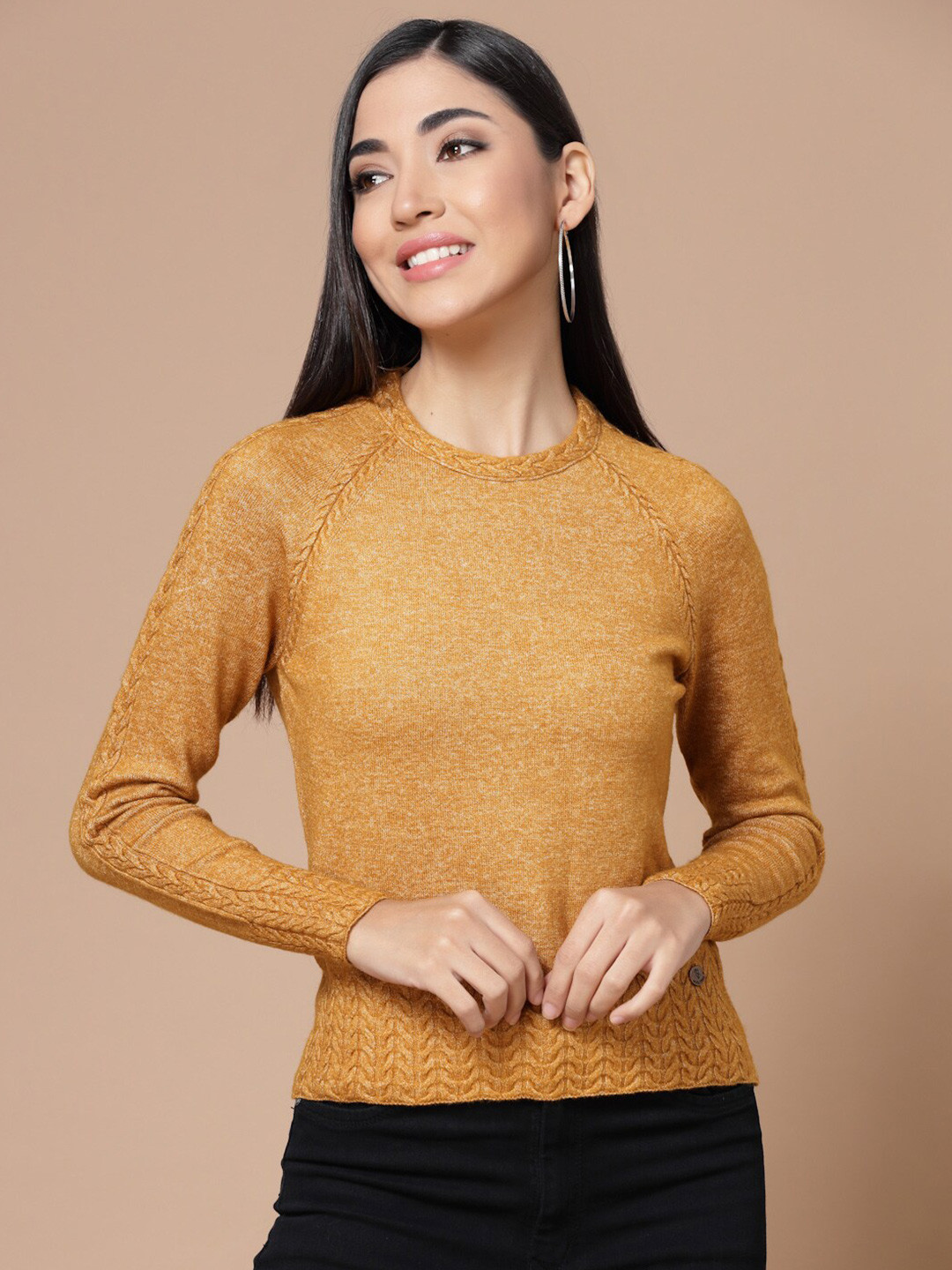 

Wool Trees Women Yellow Pullover