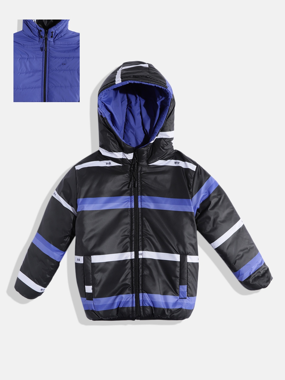 

Okane Boys Blue Reversible Padded Jacket