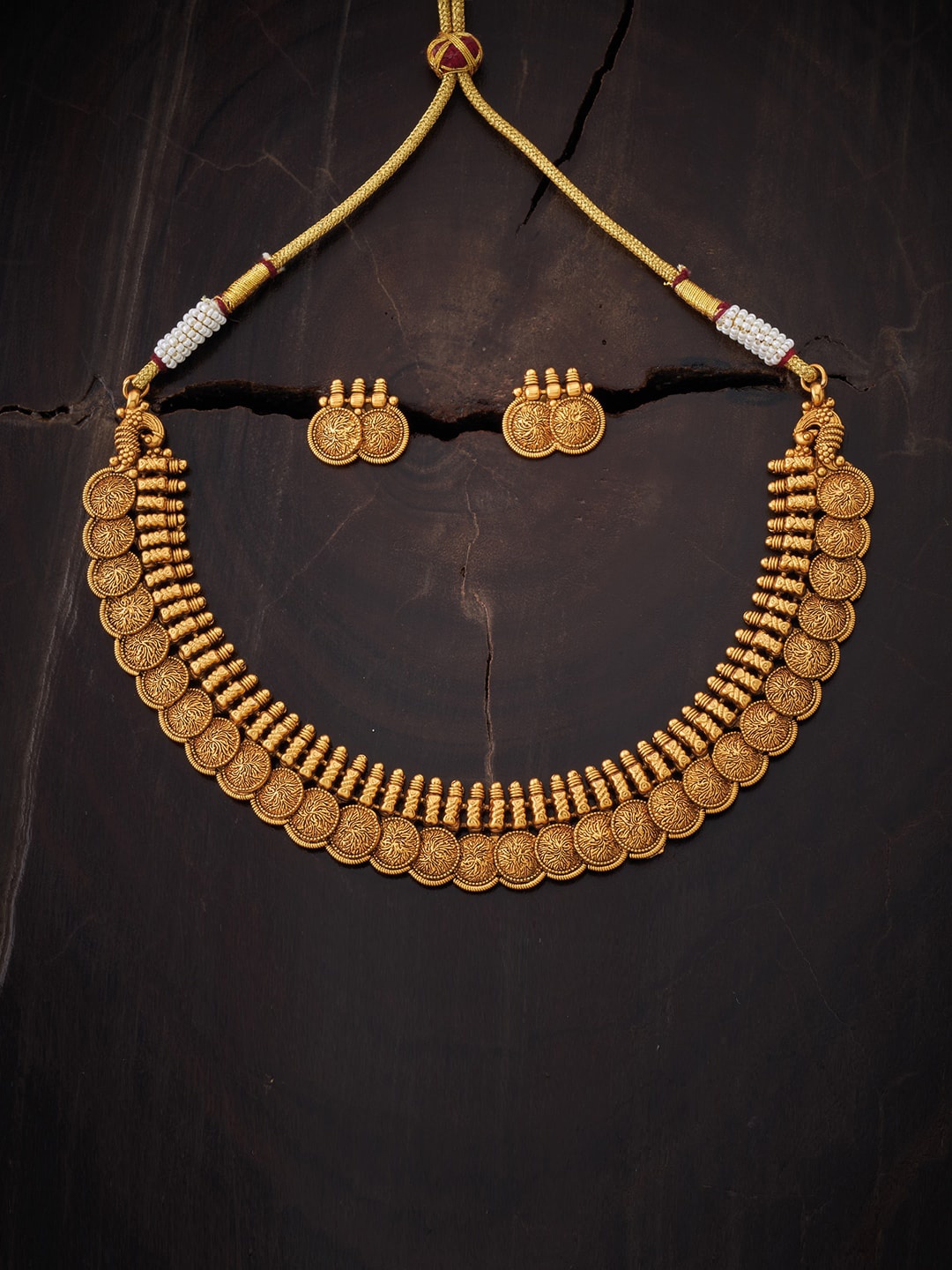 

Kushal's Fashion Jewellery Gold-Toned Jewellery Set