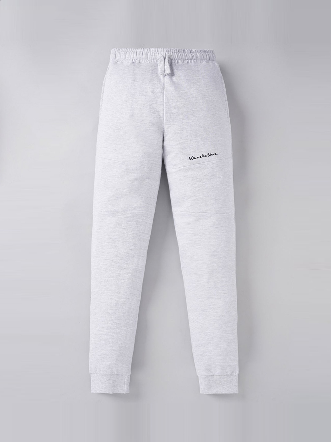 

edheads Boys Grey Printed Cotton Joggers