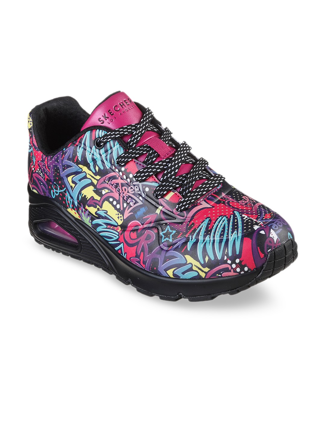 

Skechers Women Black Printed Sneakers