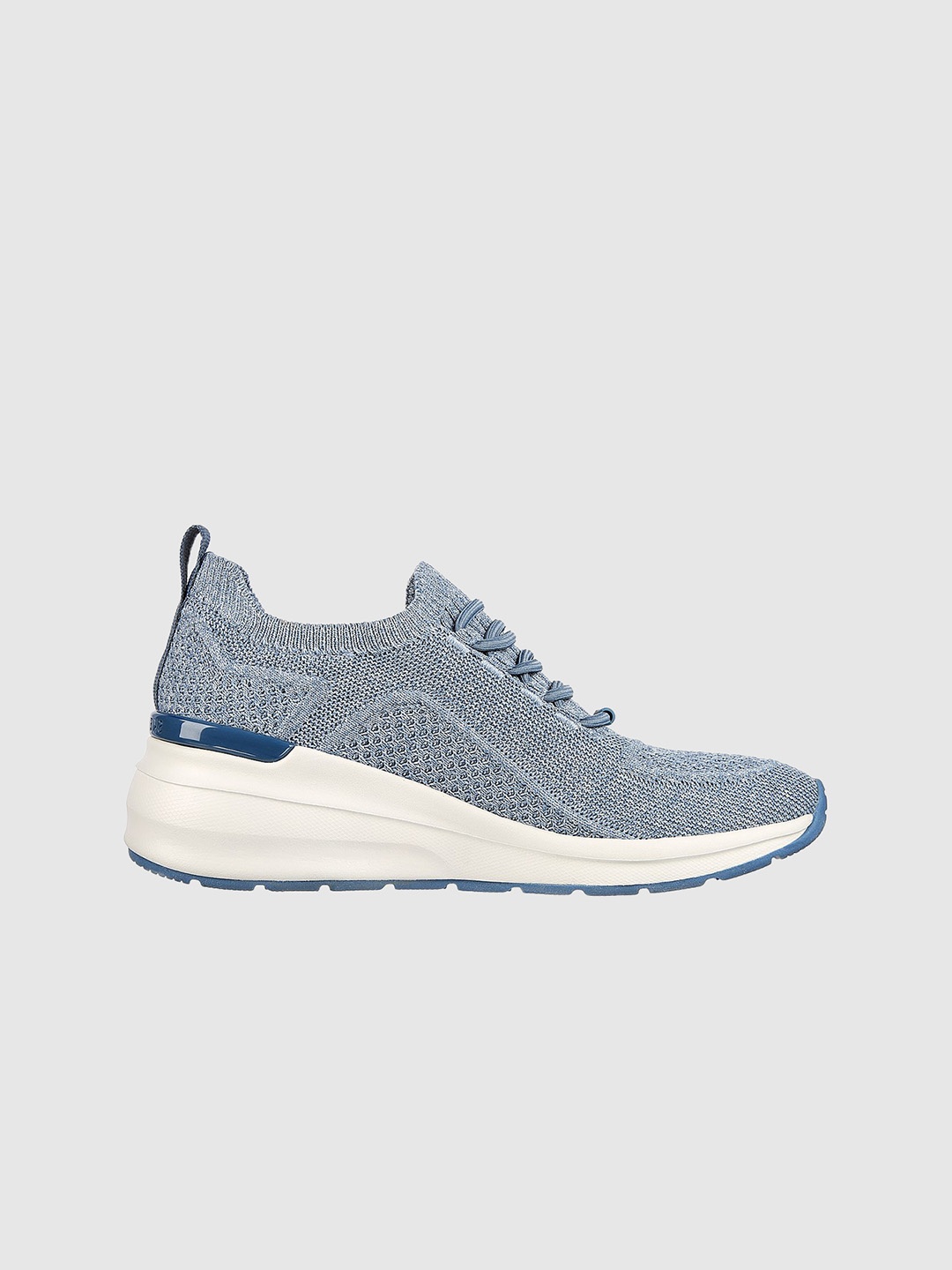

Skechers Women Blue Billion-Woven Walks Sneakers