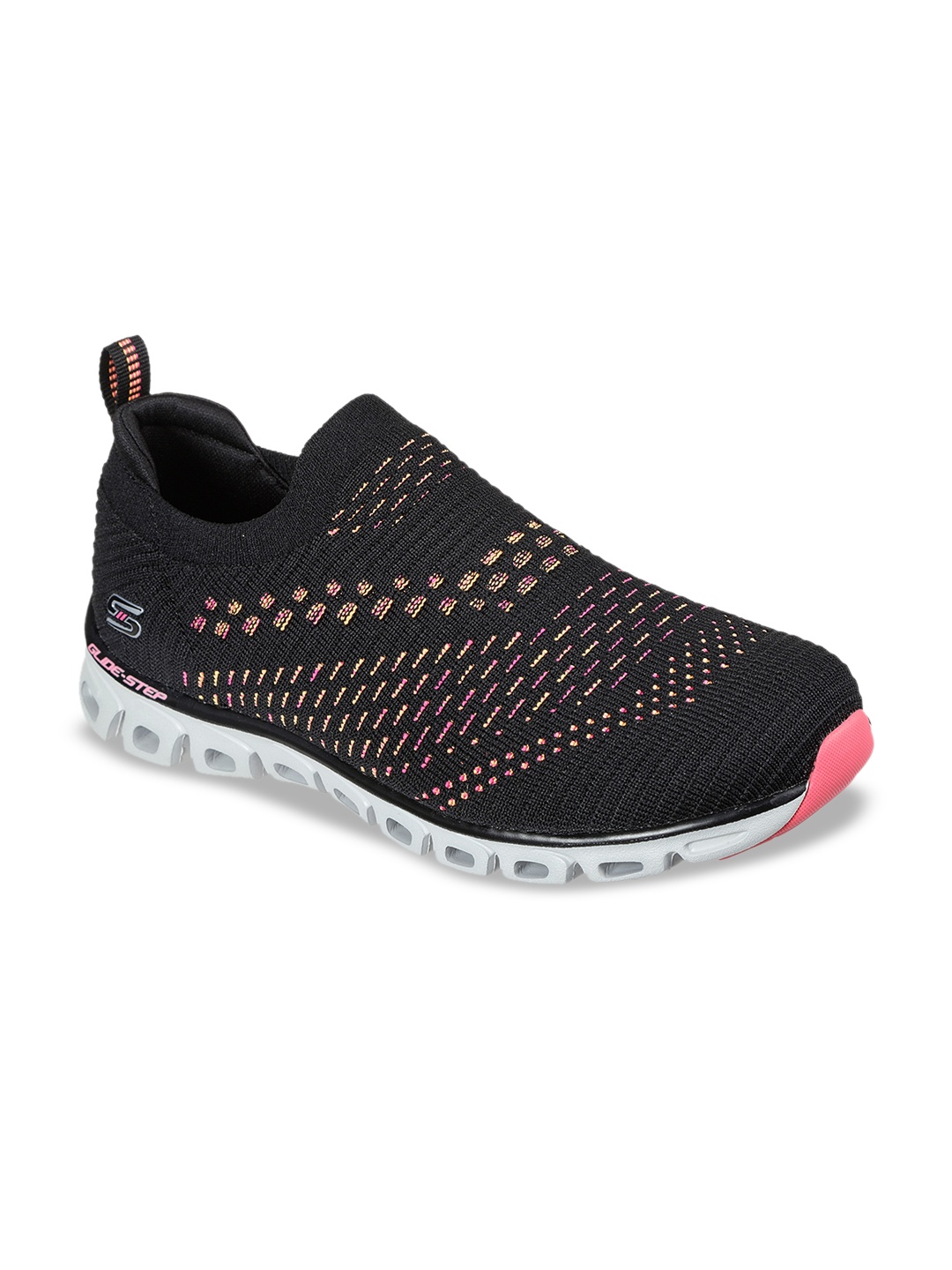 

Skechers Women Black Slip-On Sneakers