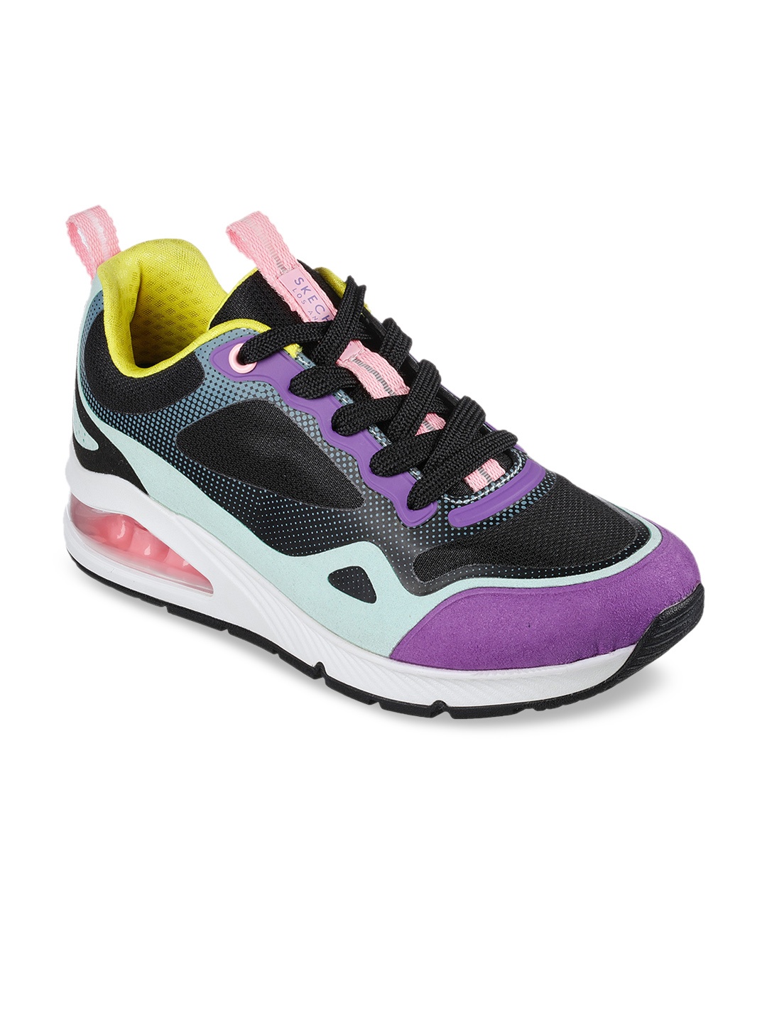 

Skechers Women Black Colourblocked Sneakers