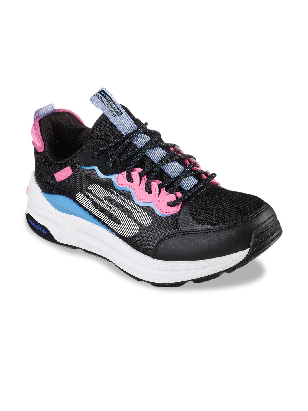 

Skechers Women Black Colourblocked Sneakers