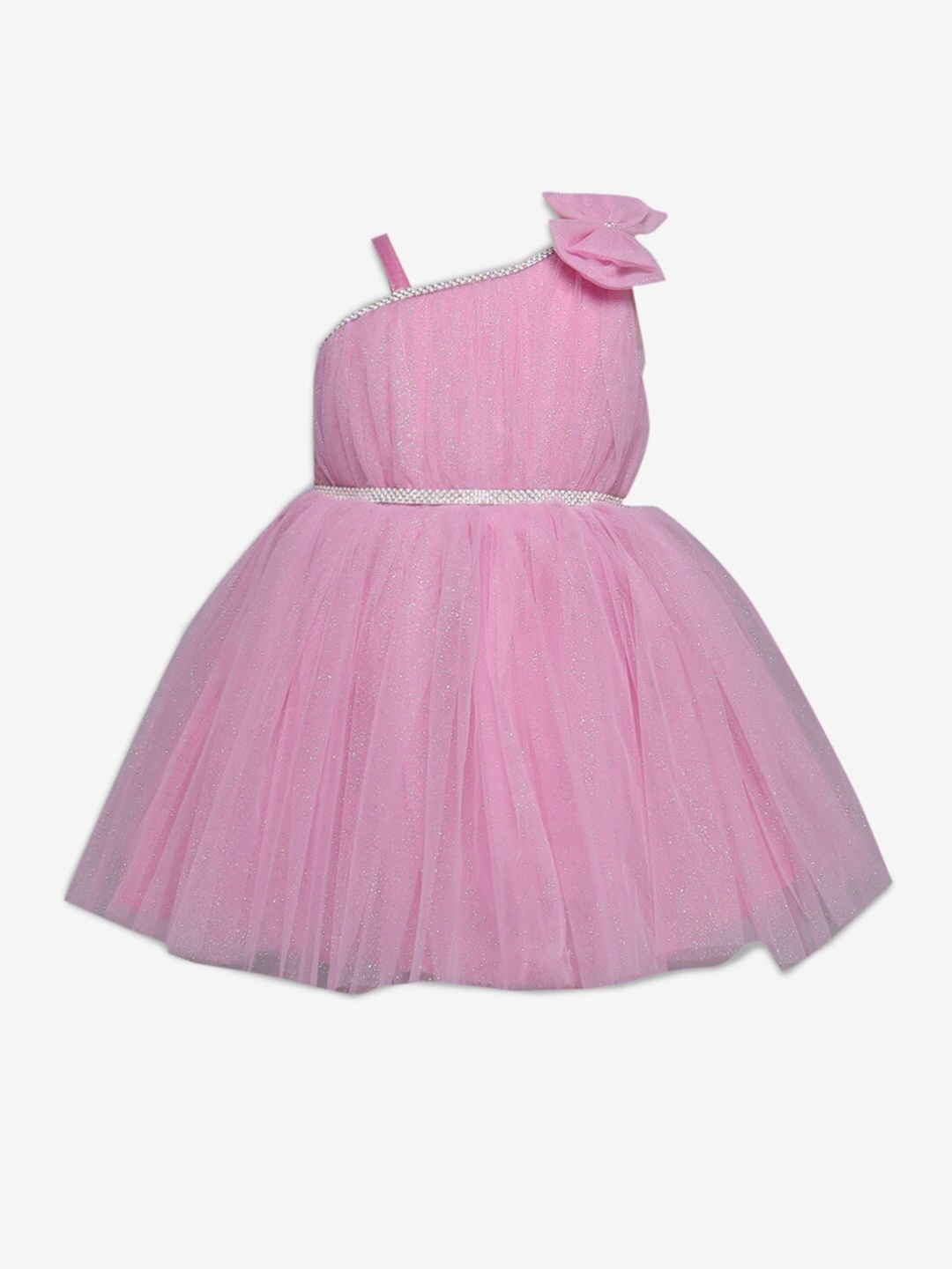 

Hopscotch Pink Flared Dress