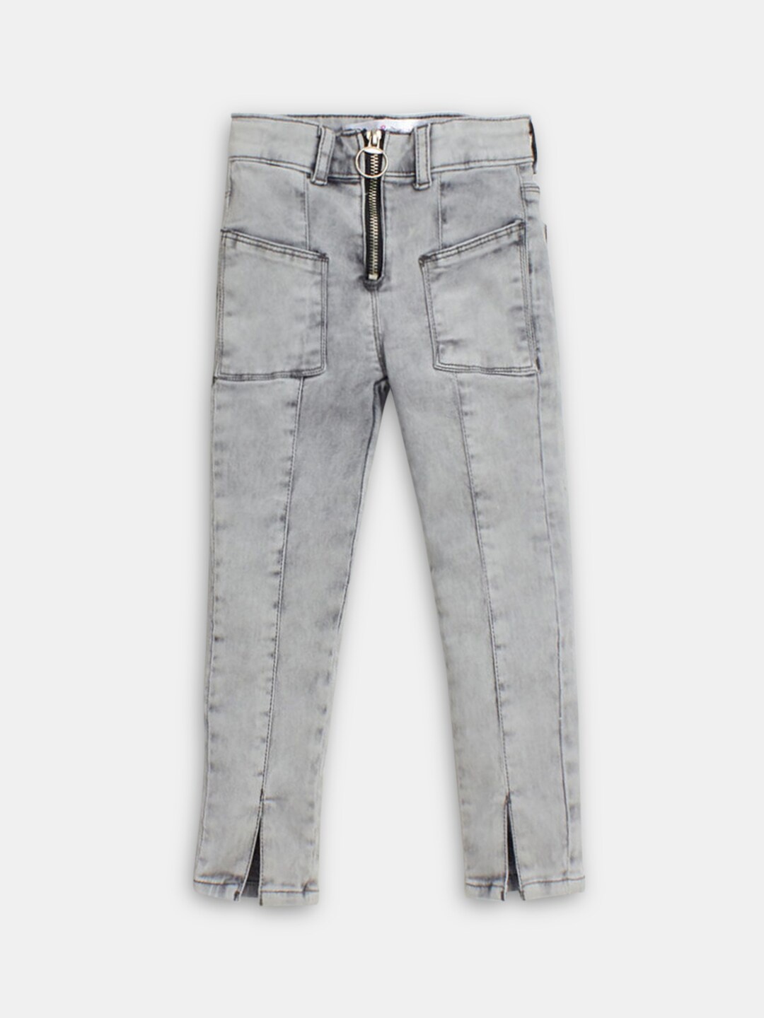 

Hopscotch Girls Grey Comfort Heavy Fade Jeans