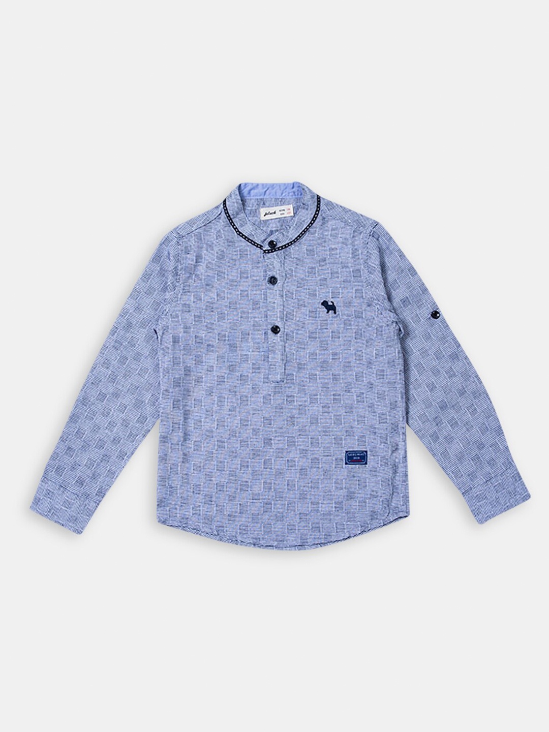 

Hopscotch Boys Classic Cotton Casual Shirt, Blue