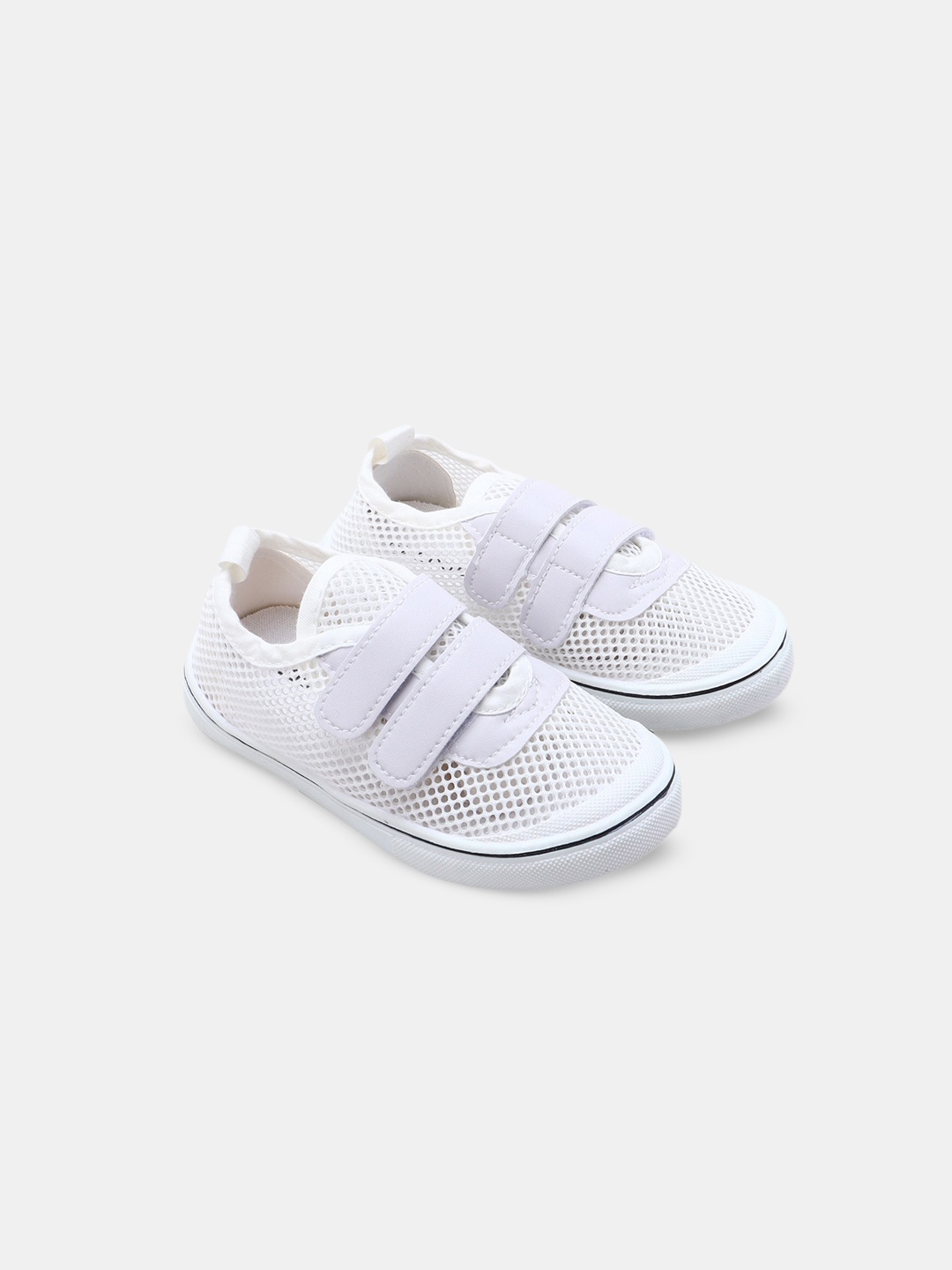 

Hopscotch Boys Beige Woven Design Sneakers
