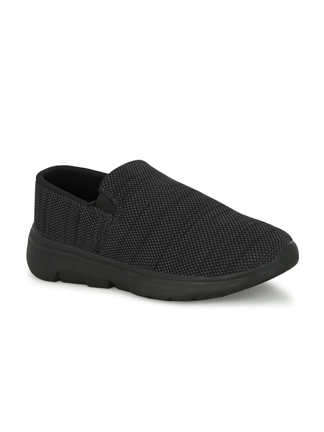 

Yuuki Men Black Mesh Walking Non-Marking Shoes