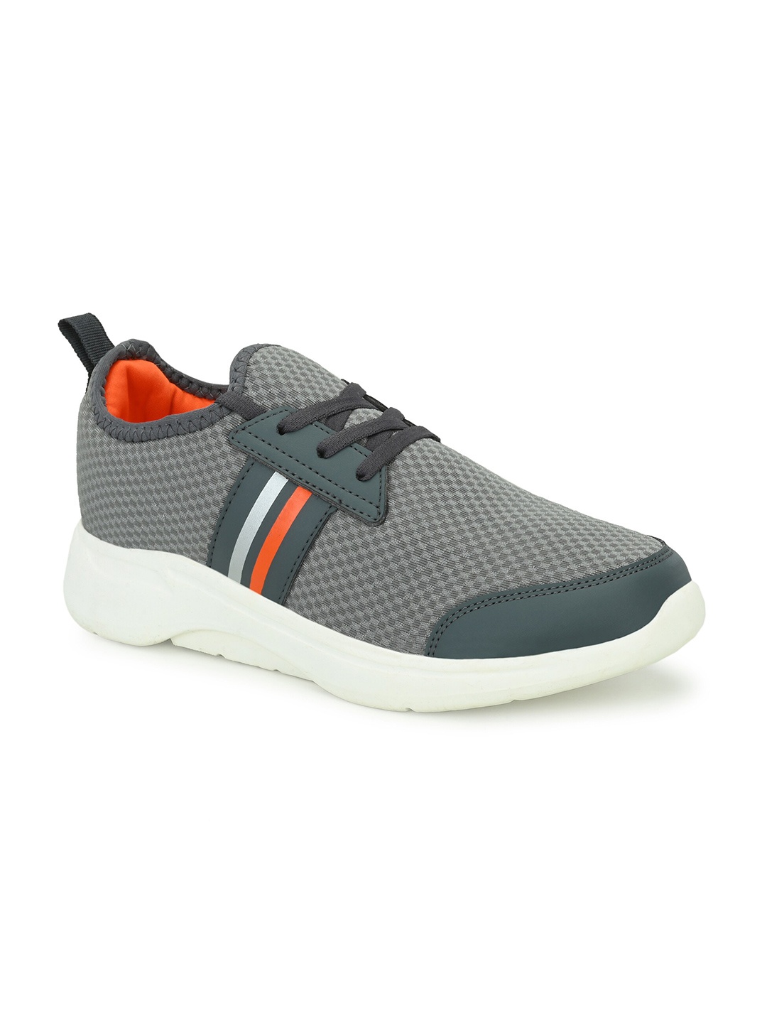 

Yuuki Men Grey Mesh Running Non-Marking Shoes