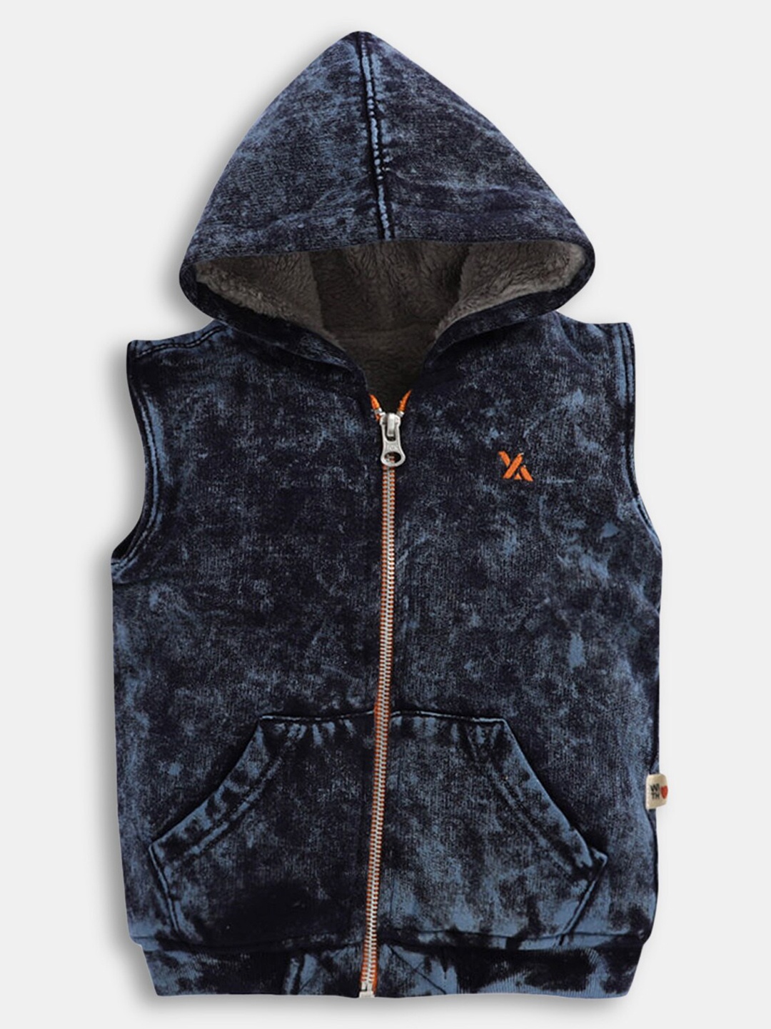 

Hopscotch Boys Blue Hooded Sweatshirt