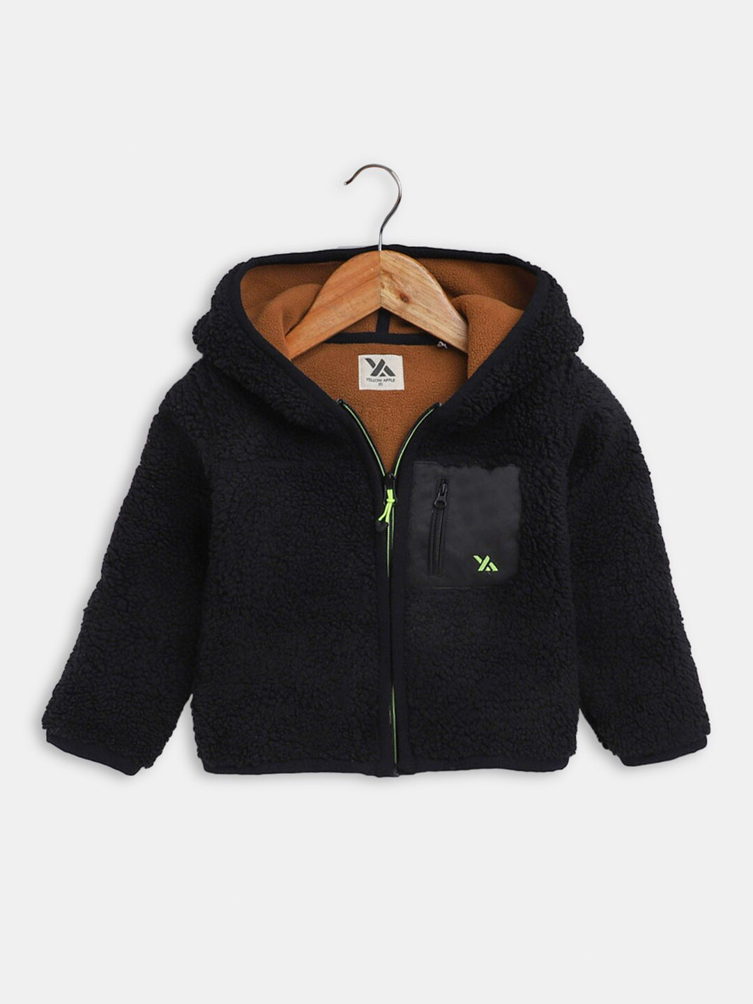 

Hopscotch Boys Black Hooded Sweatshirt
