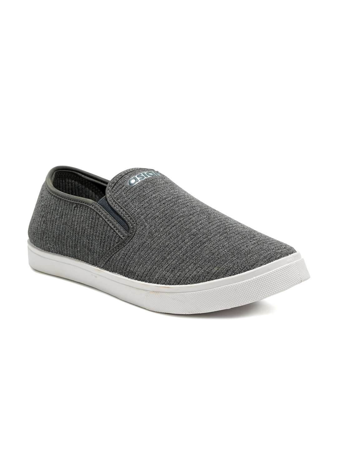 

ASIAN Men Grey Lightweight Casual Slip-On Sneakers