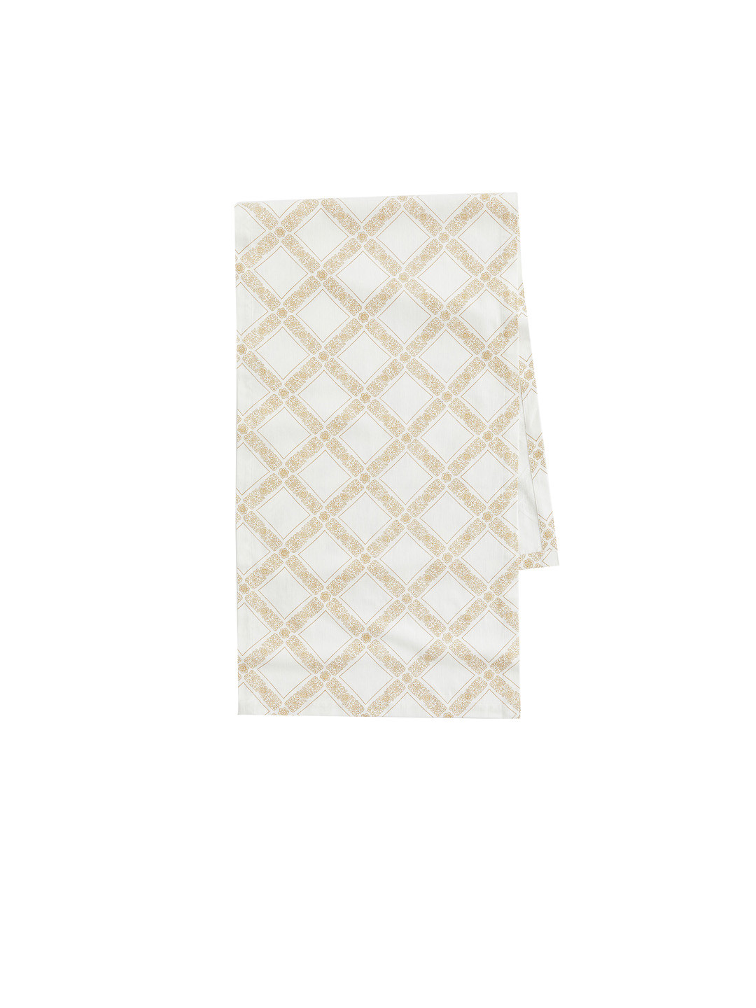 

H&M White Patterned Table Runner