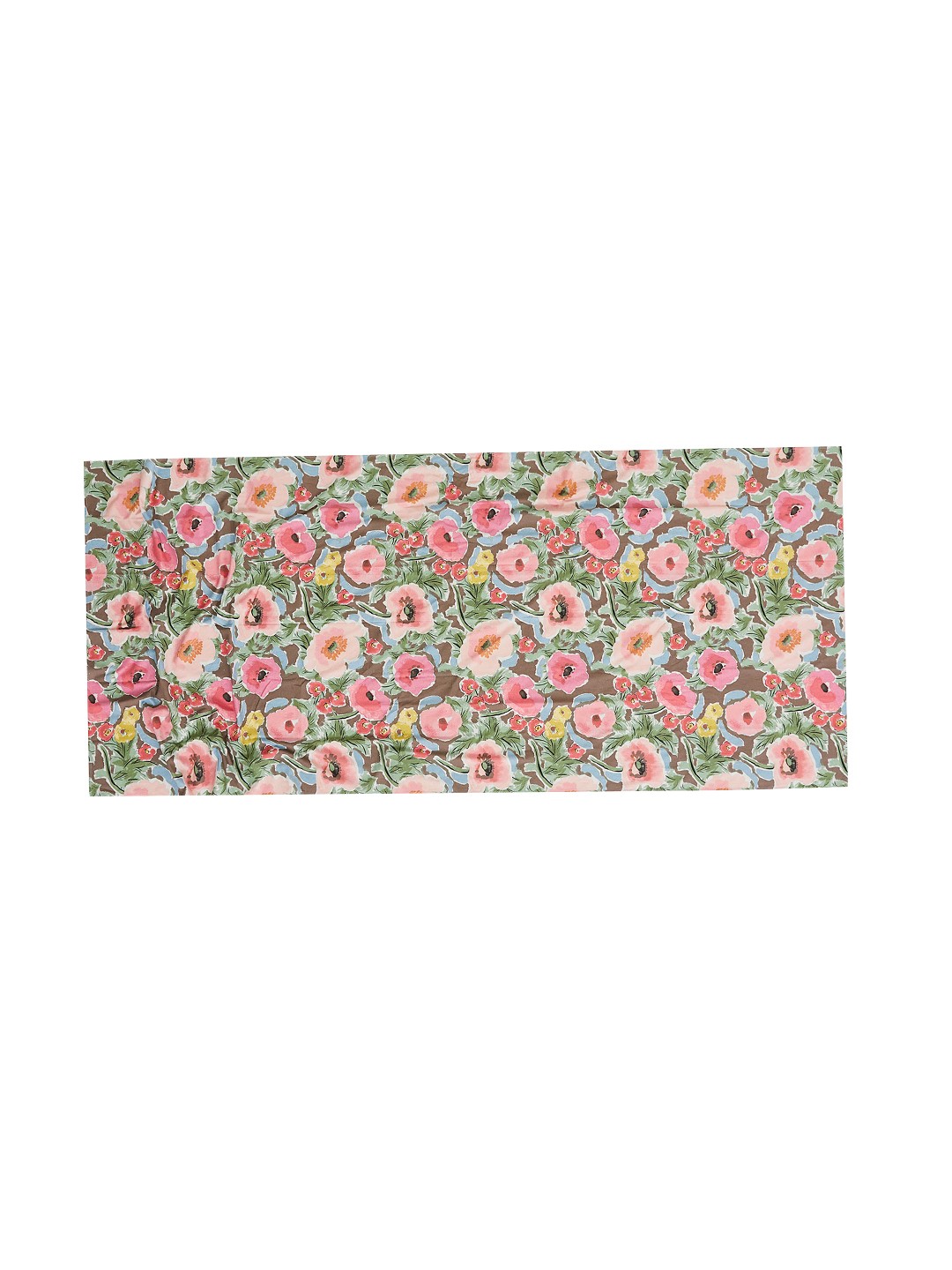 

H&M Brown & Pink Floral Cotton Table Cloth
