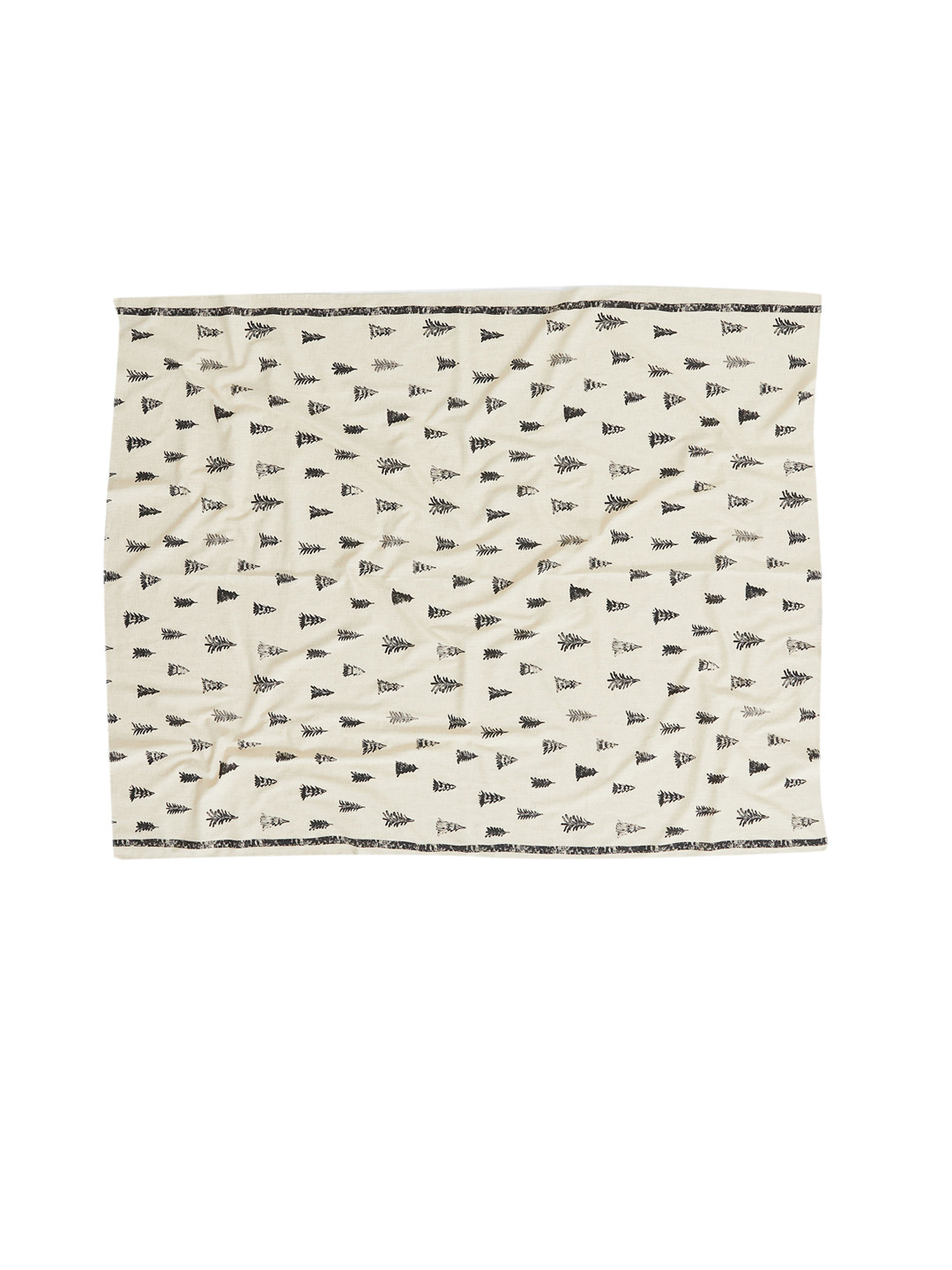 

H&M Beige Patterned Table Cloth