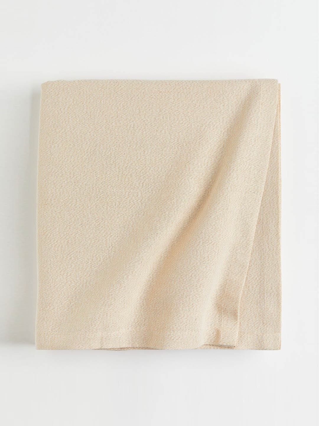 

H&M Beige Glittery Cotton Table Cloth