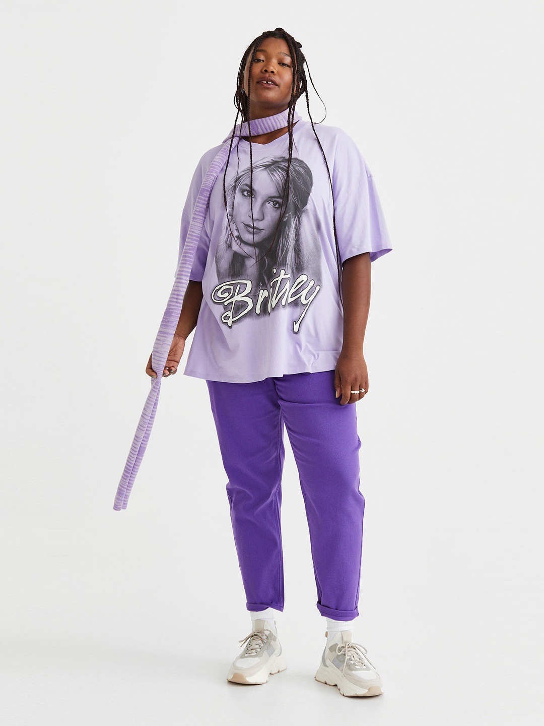 

H&M Women Purple Scarves