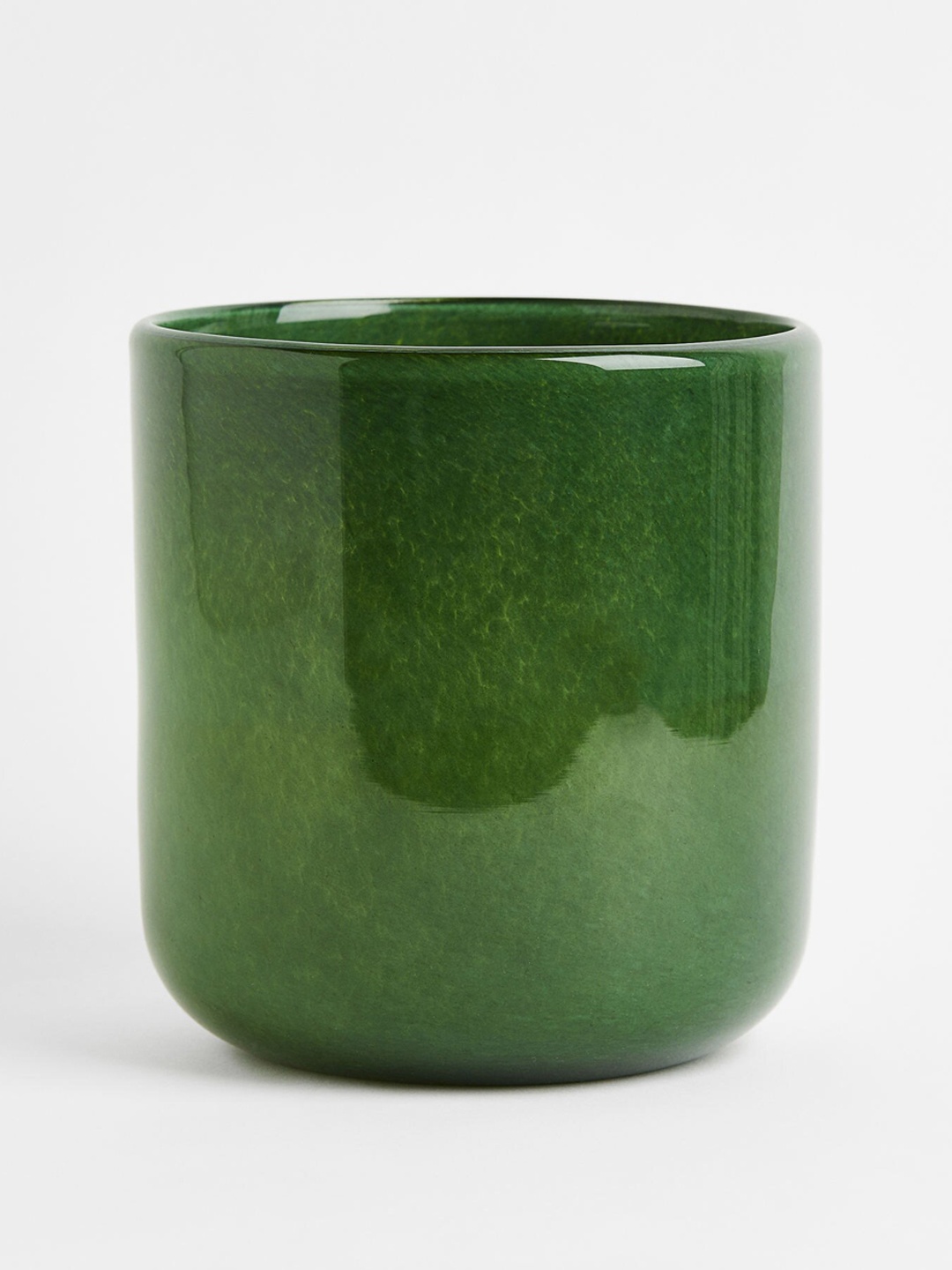 

H&M Green Solid Glass Planters