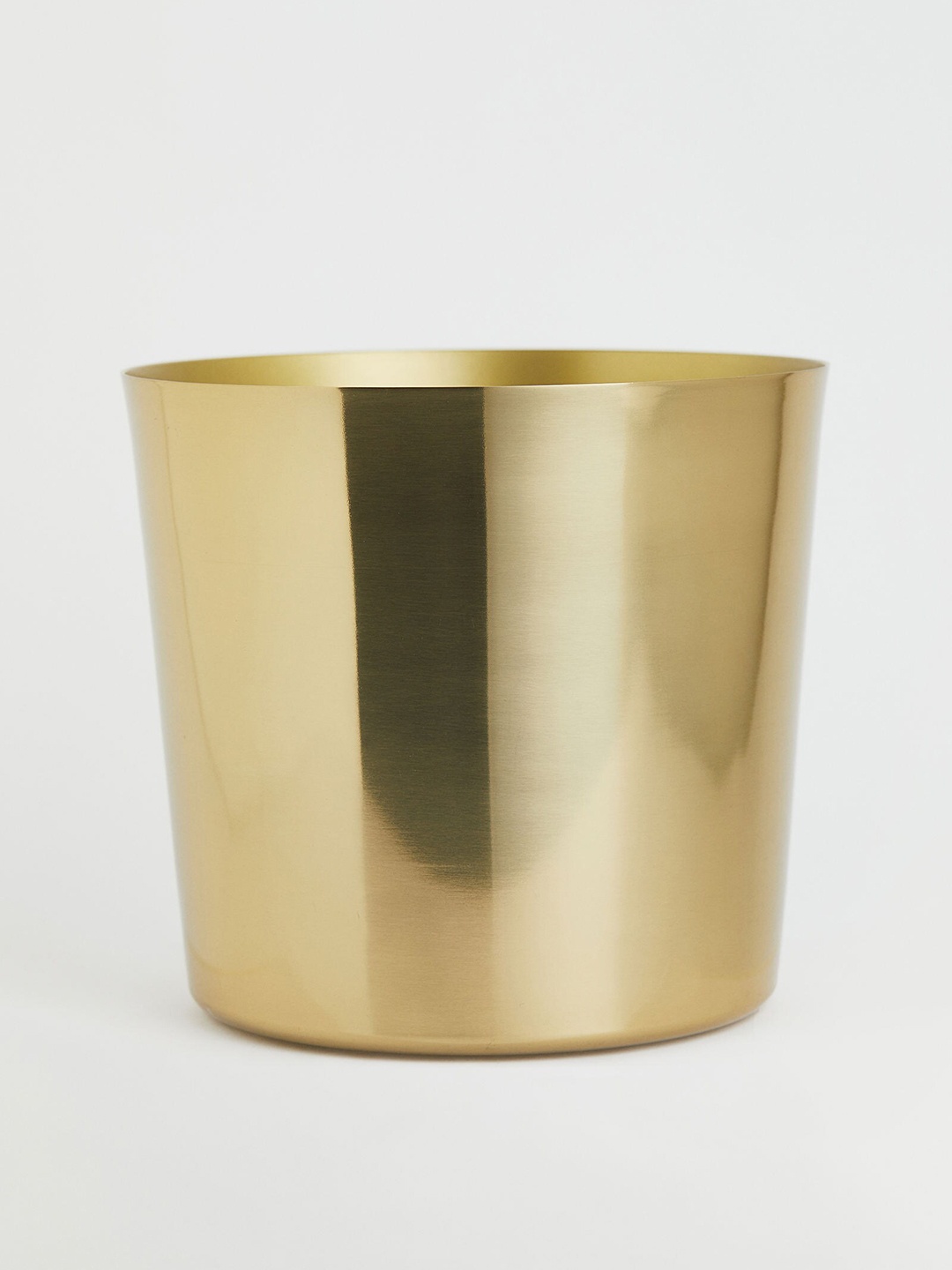 

H&M Gold Medium Metal Plant Pot