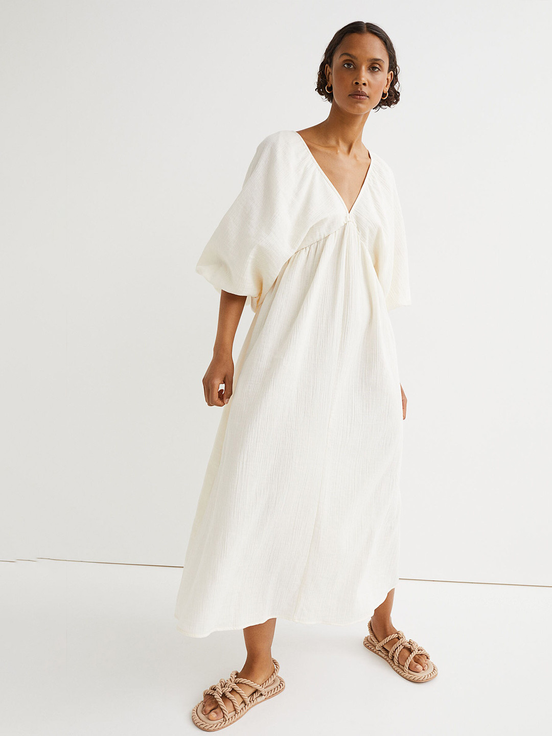 

H&M Women Beige Sandals