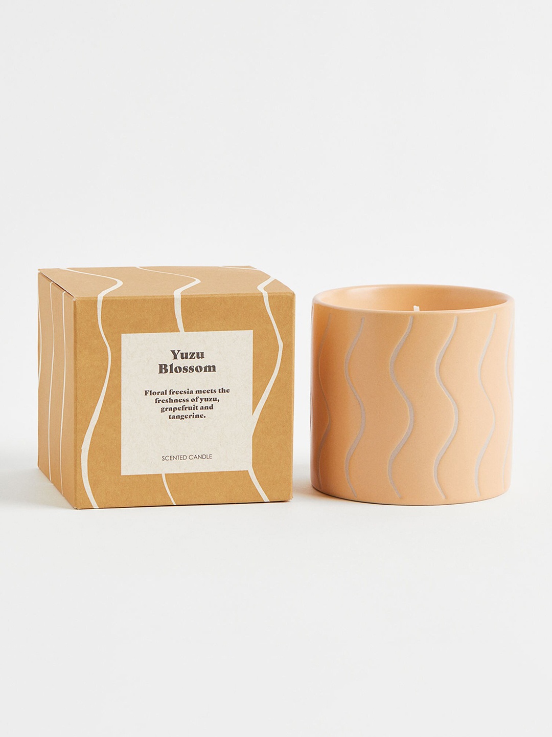 

H&M Orange Scented Candle in Ceramic Holder