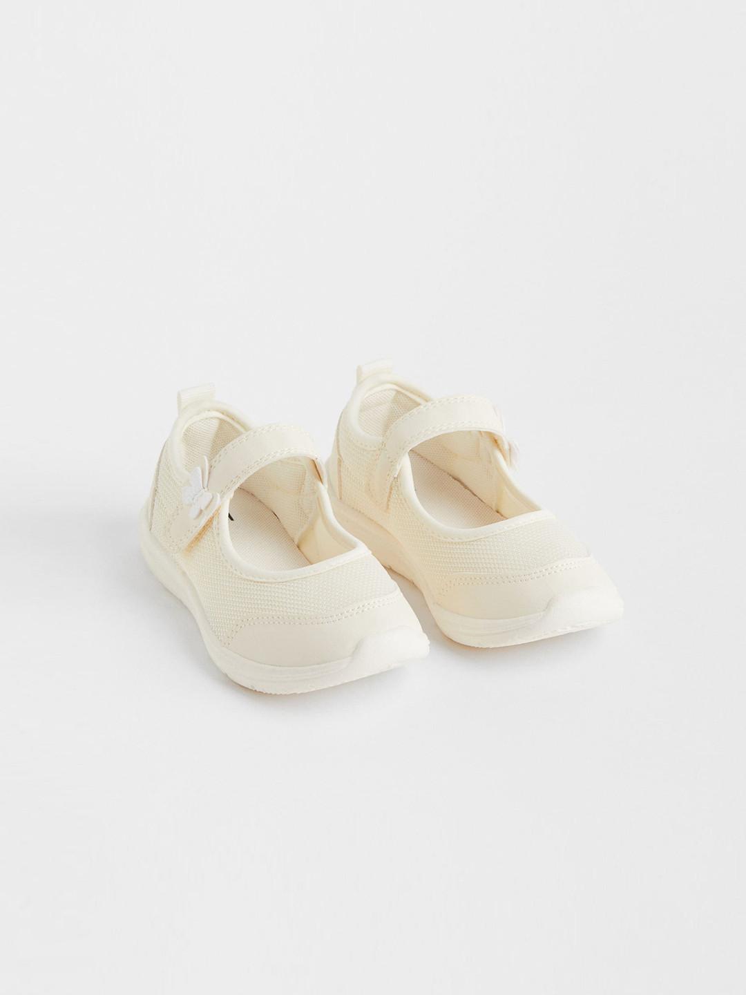 

H&M Girls White Ballerina Trainers