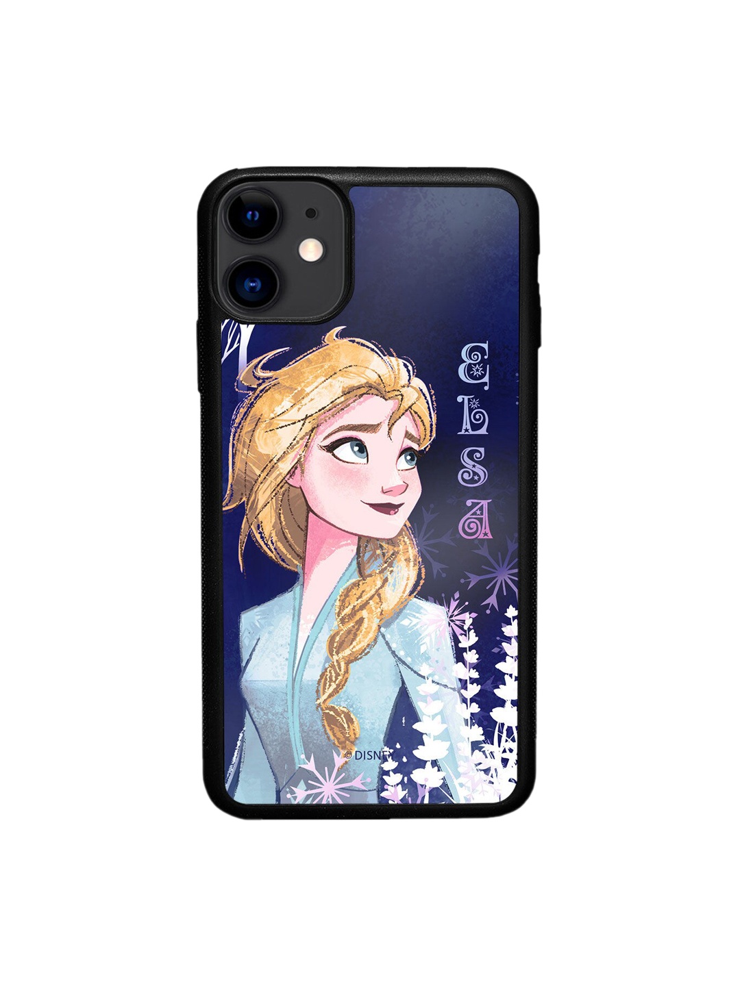 

macmerise Blue Strong Elsa Design iPhone 11 Bumper Phone Back Case