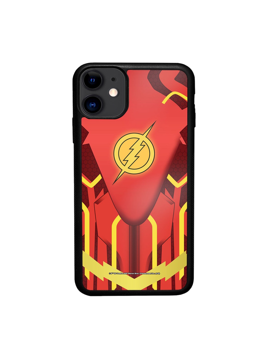 

macmerise Red Printed Suit up Flash Design iPhone 11 Phone Back Case