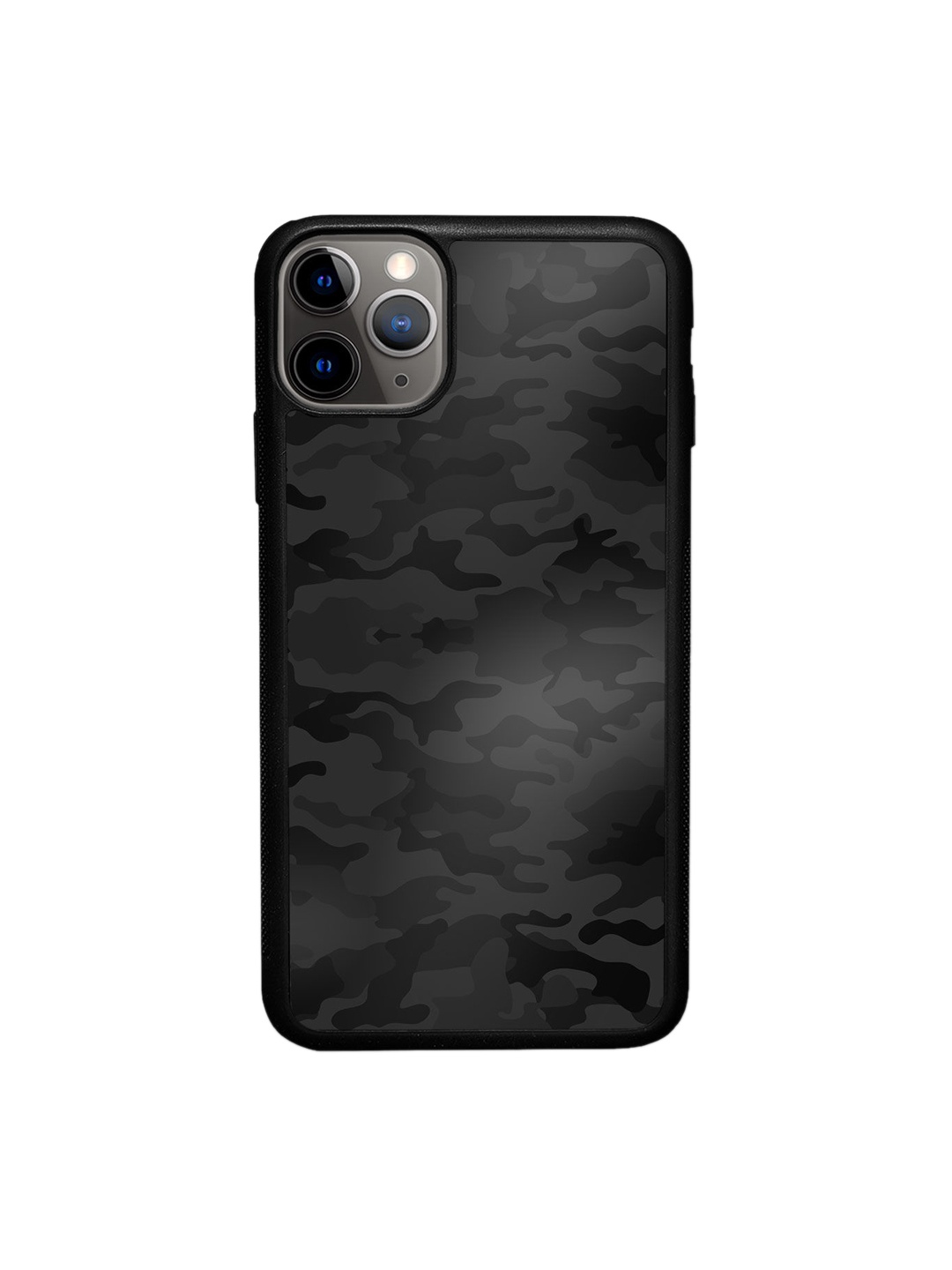 

macmerise Black Printed iPhone 11 Pro Bumper Phone Back Case