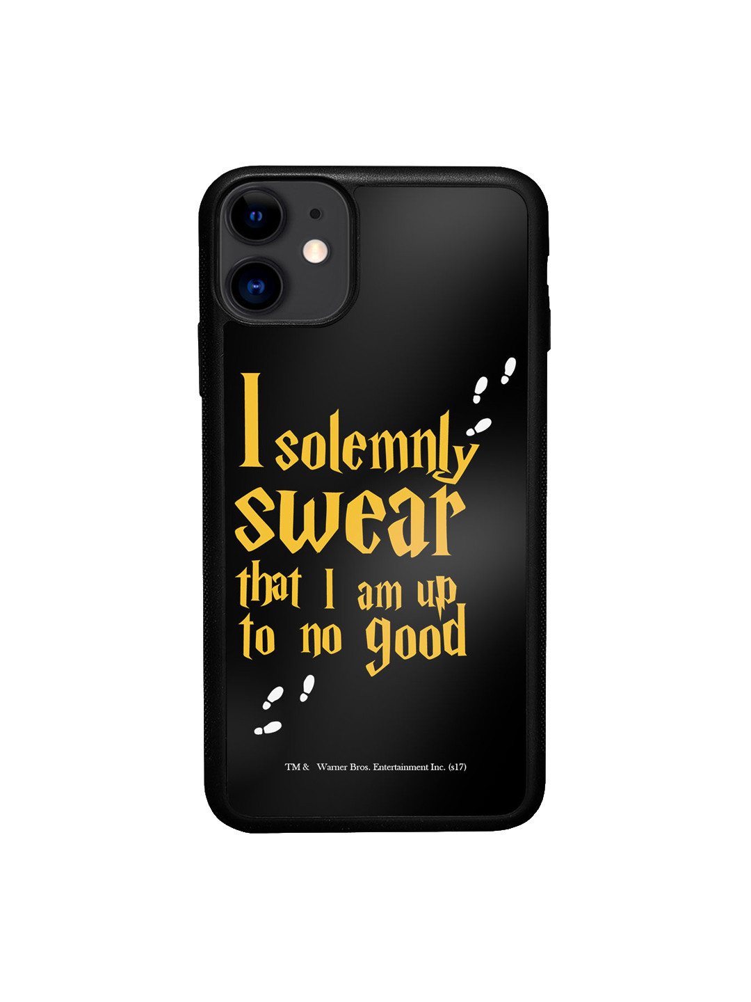 

macmerise Black Printed Solemnly Swear Design iPhone 11 Bumper Phone Back Case