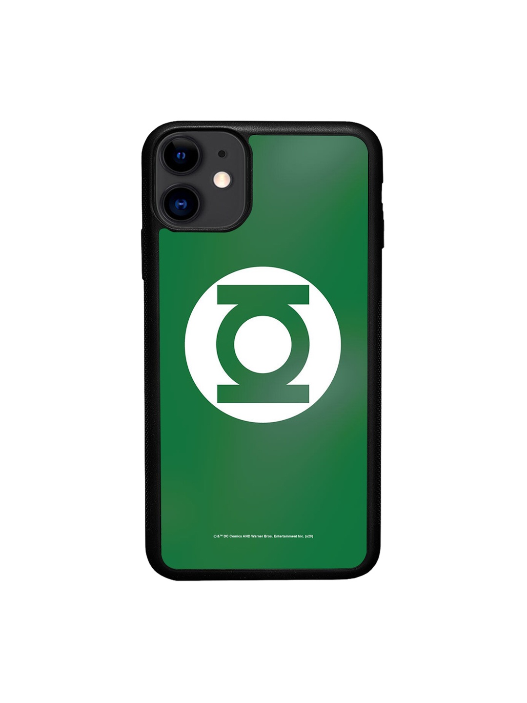 

macmerise Green Logo Green Lantern Design iPhone 11 Bumper Phone Back Case