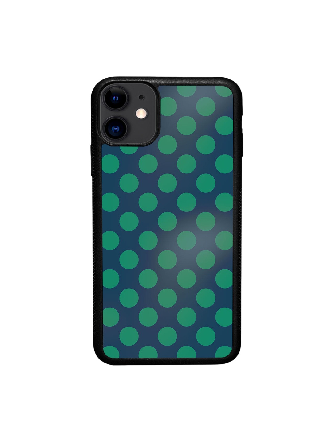 

macmerise Green Printed iPhone 11 Bumper Phone Back Case