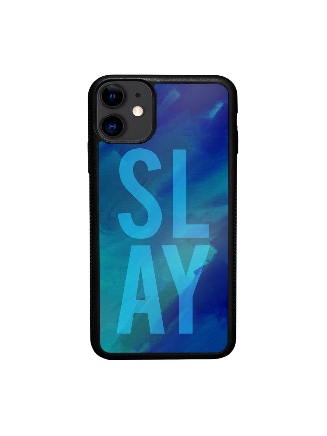 

macmerise Blue Printed Slay iPhone 11 Bumper Case