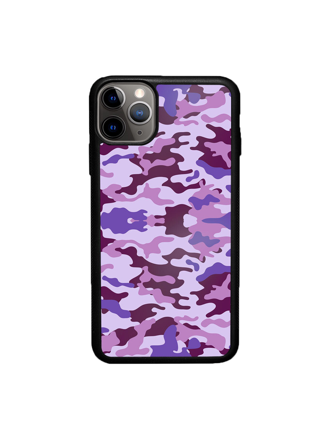 

macmerise Purple Printed Camo Cyber Grape Design iPhone 11 Pro Max Phone Back Case