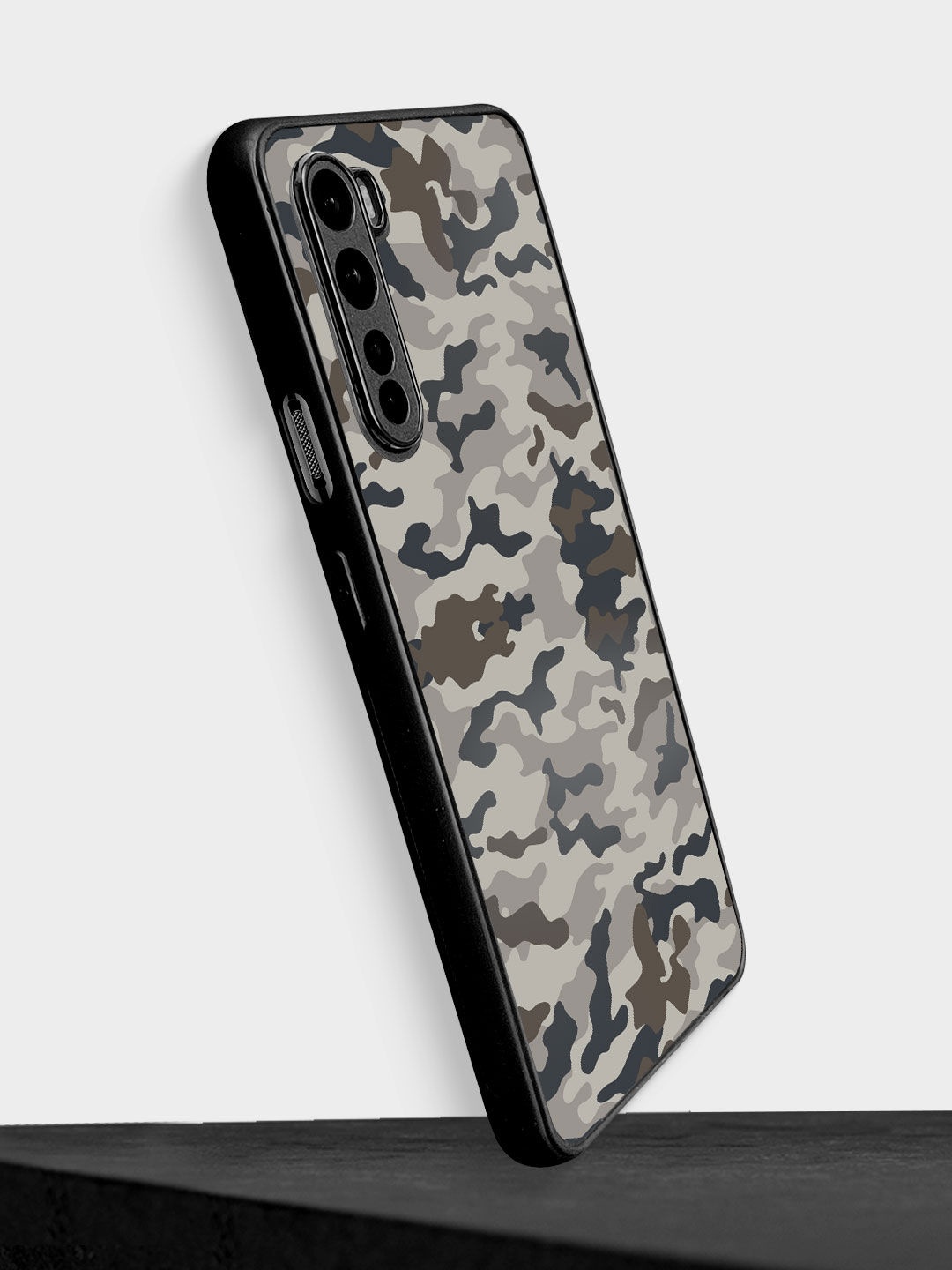 

macmerise Olive Green Camo Field Drab Design OnePlus Nord Bumper Phone Back Case