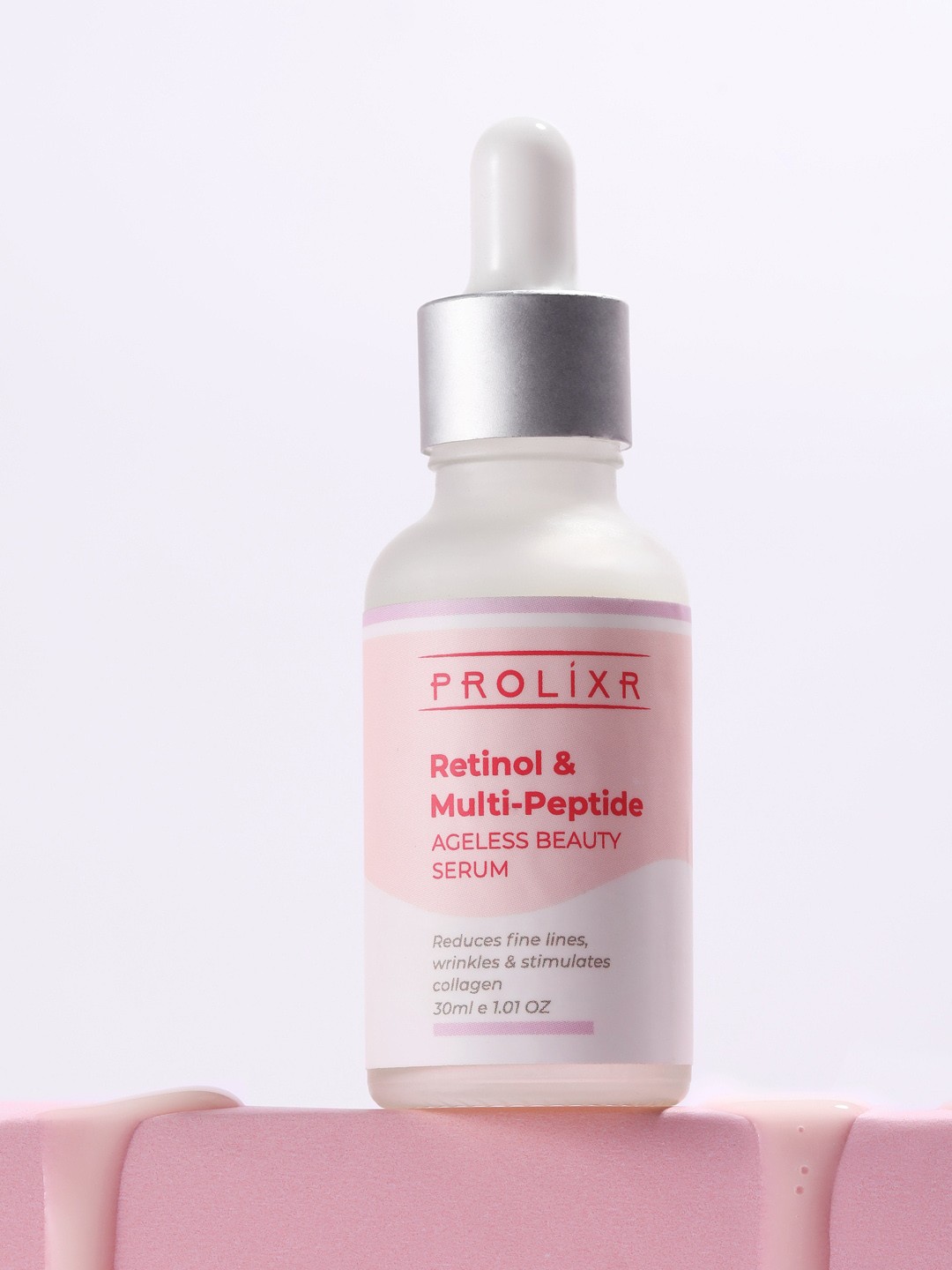 

PROLIXR Set Of 2 Retinol & Multi-Peptide Serum 60ml Each, Pink