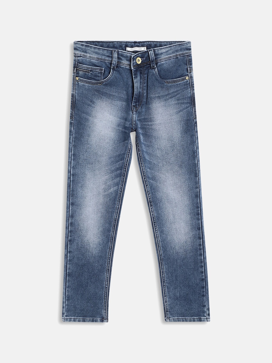 

Octave Boys Blue Heavy Fade Stretchable Cotton Jeans