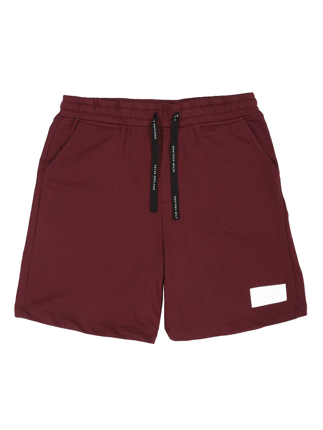 

Peter England Boys Maroon Cotton Shorts